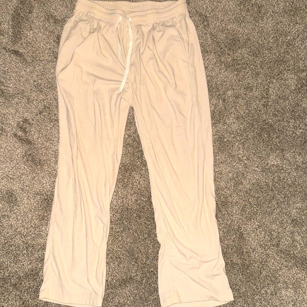 Off-White Corduroy Pants